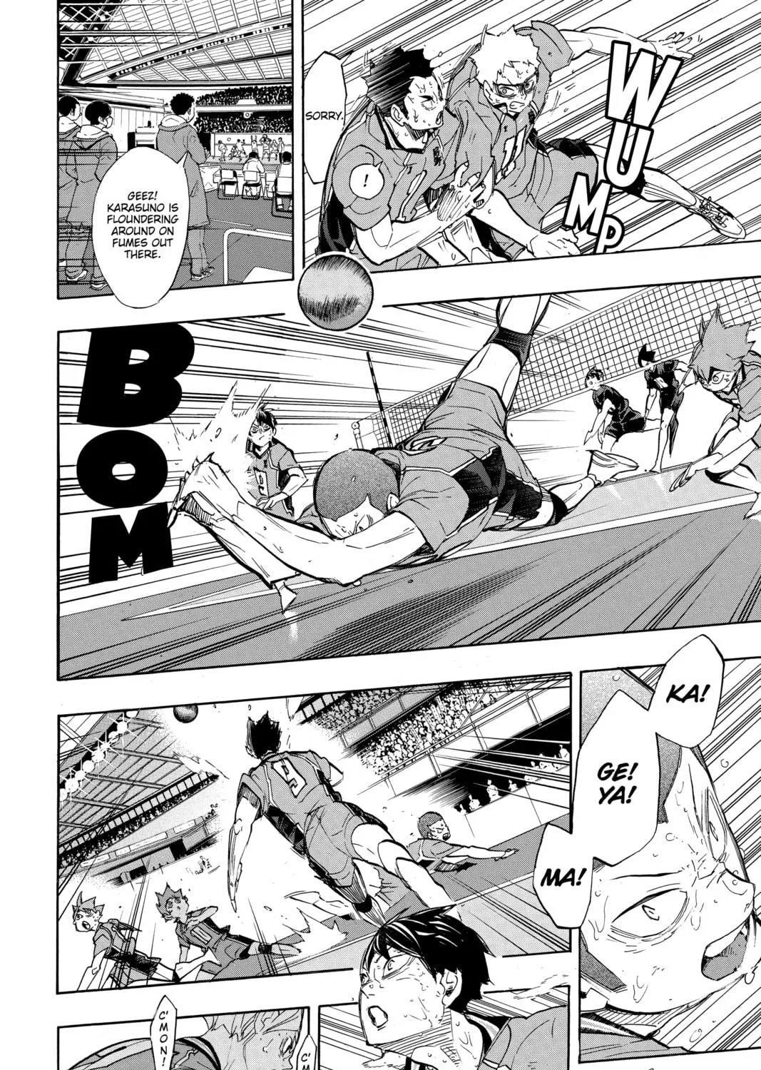 Read Haikyu!! chapter 288 image 16 on Lezhin