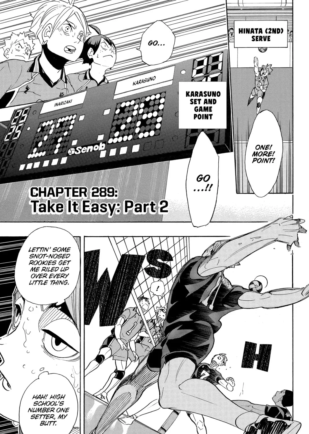 Read Haikyu!! chapter 289 image 0 on Lezhin