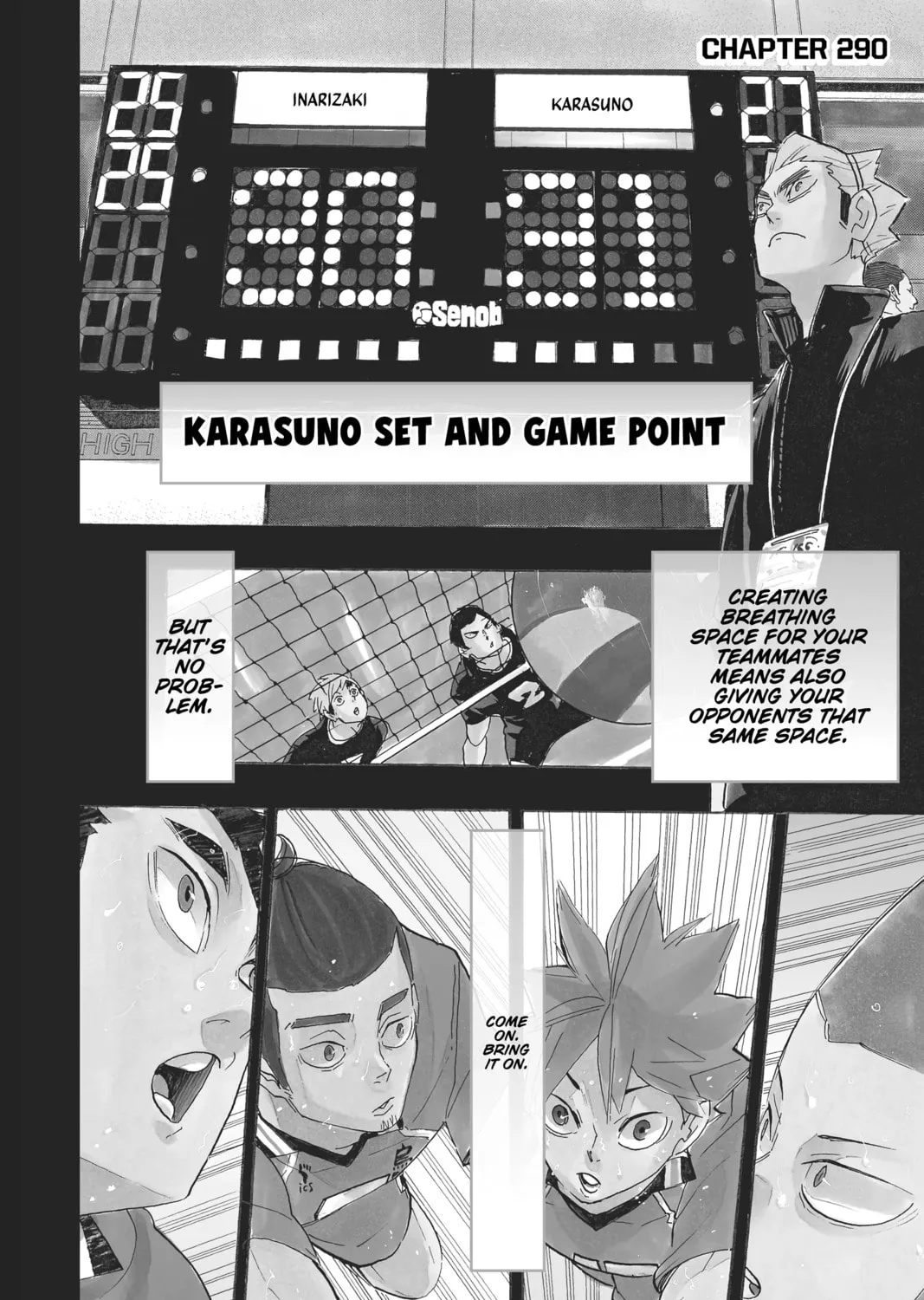 Read Haikyu!! chapter 290 image 2 on Lezhin