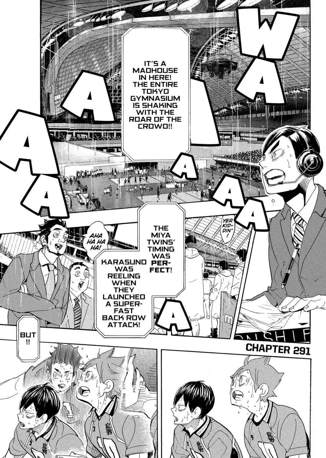 Read Haikyu!! chapter 291 image 0 on Lezhin