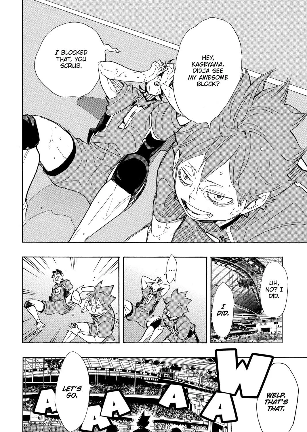 Read Haikyu!! chapter 291 image 4 on Lezhin