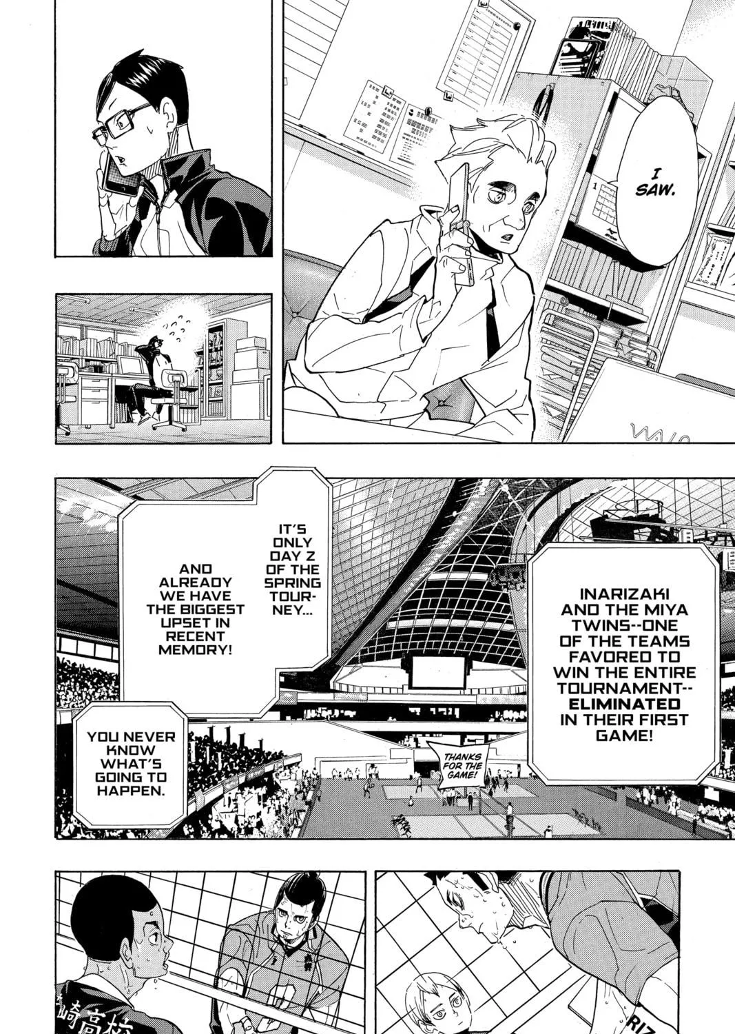 Read Haikyu!! chapter 291 image 8 on Lezhin