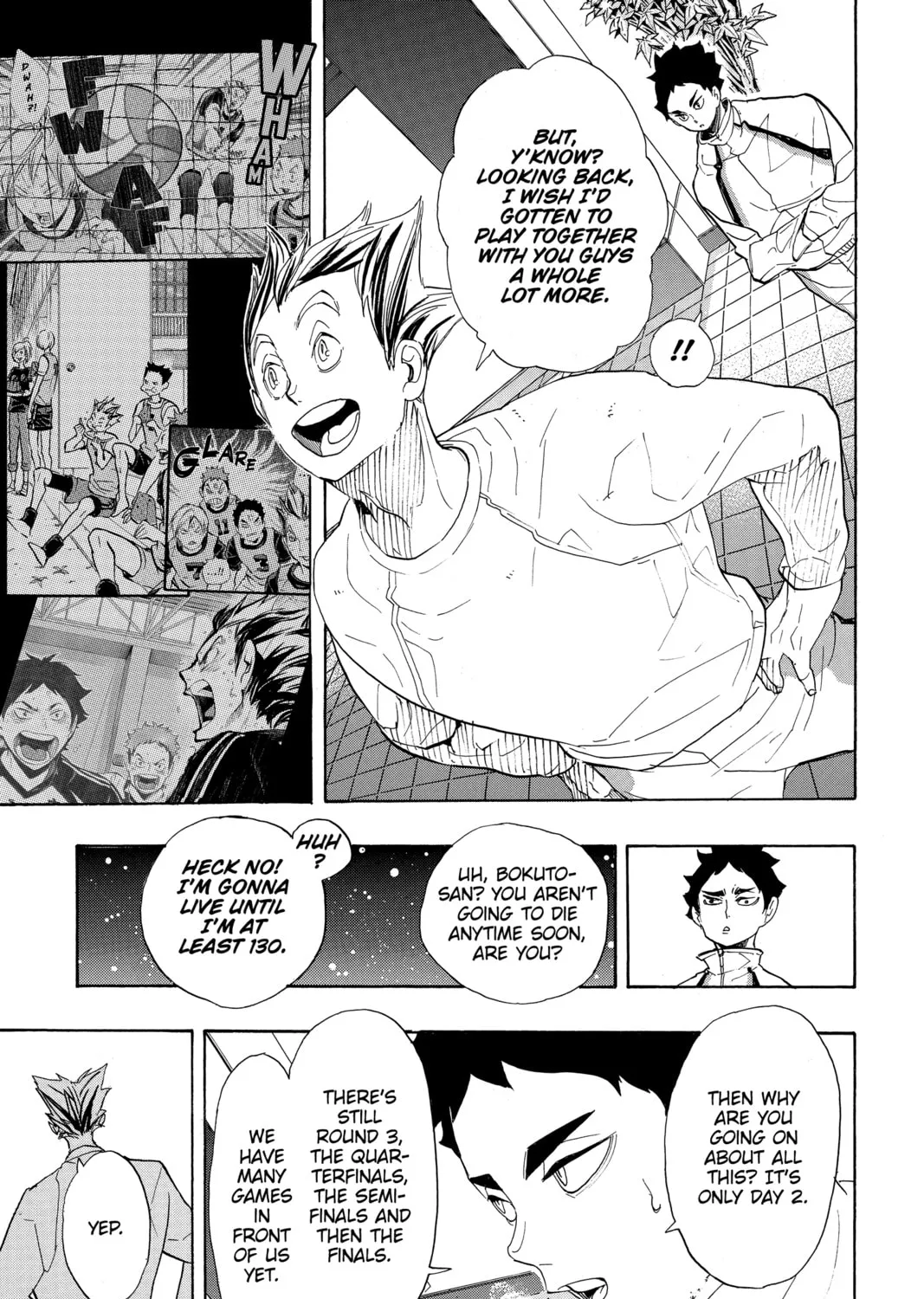 Read Haikyu!! chapter 292 image 14 on Lezhin