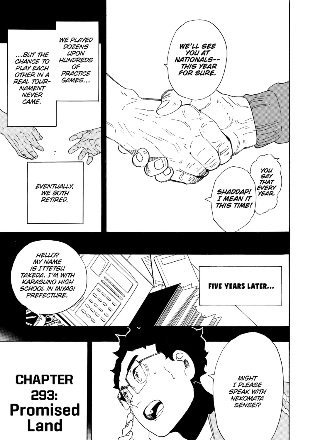 Read Haikyu!! chapter 293 image 12 on Lezhin