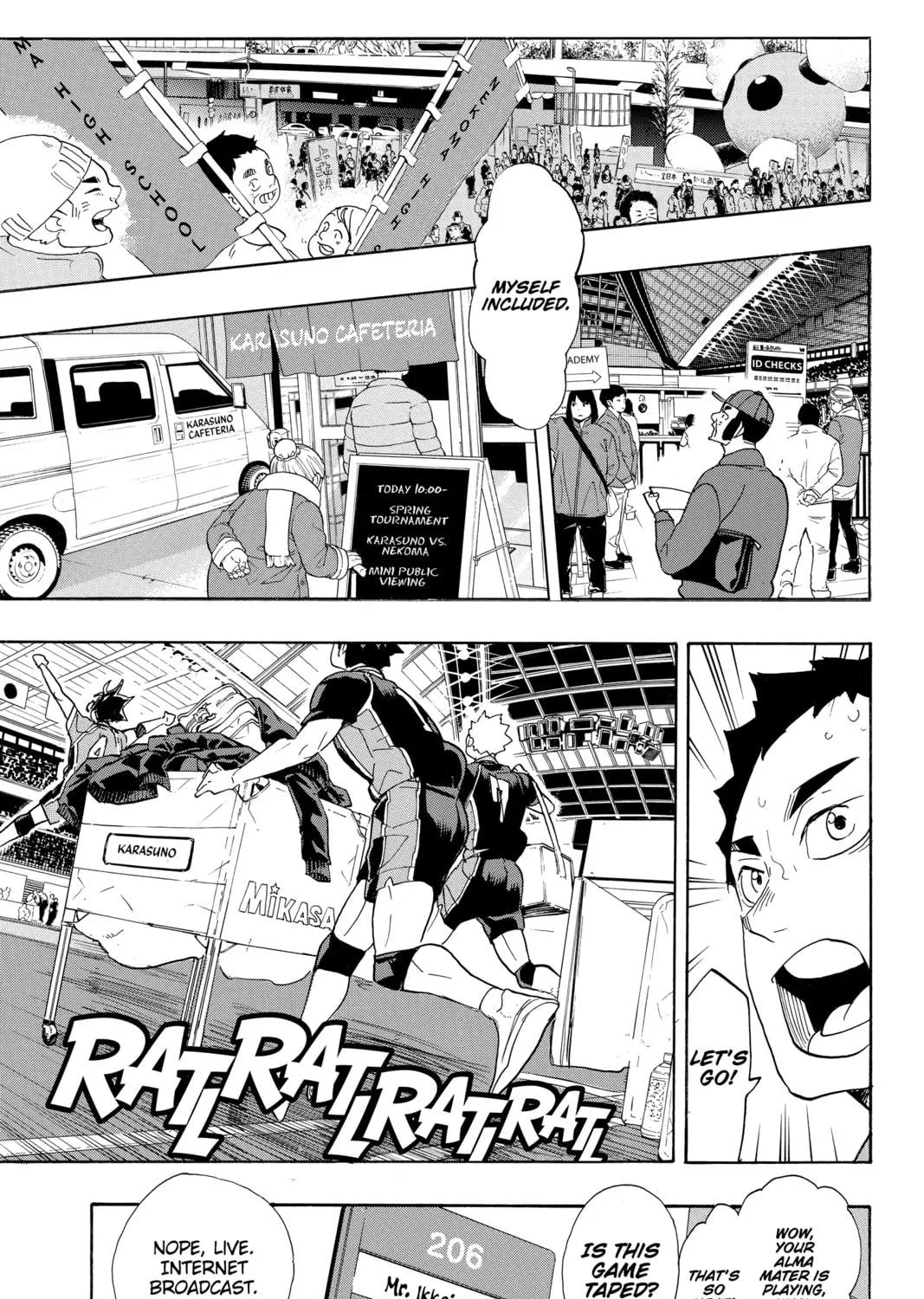 Read Haikyu!! chapter 293 image 16 on Lezhin