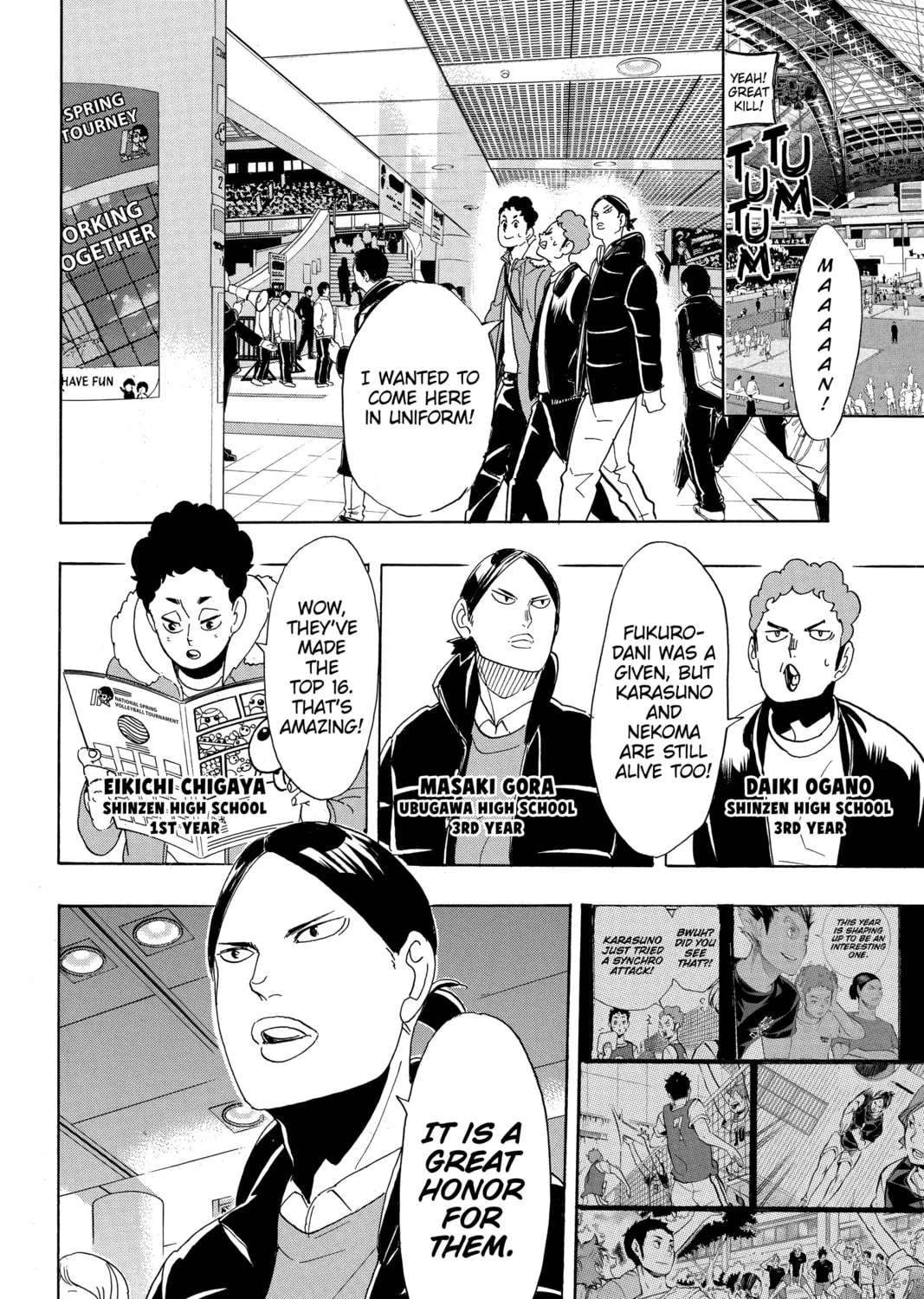 Read Haikyu!! chapter 295 image 2 on Lezhin