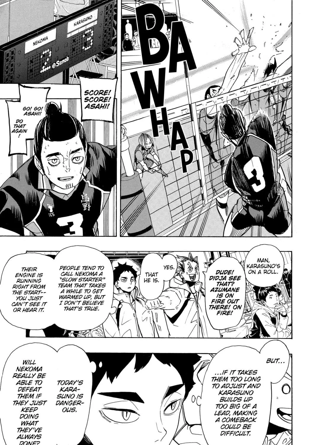 Read Haikyu!! chapter 296 image 22 on Lezhin