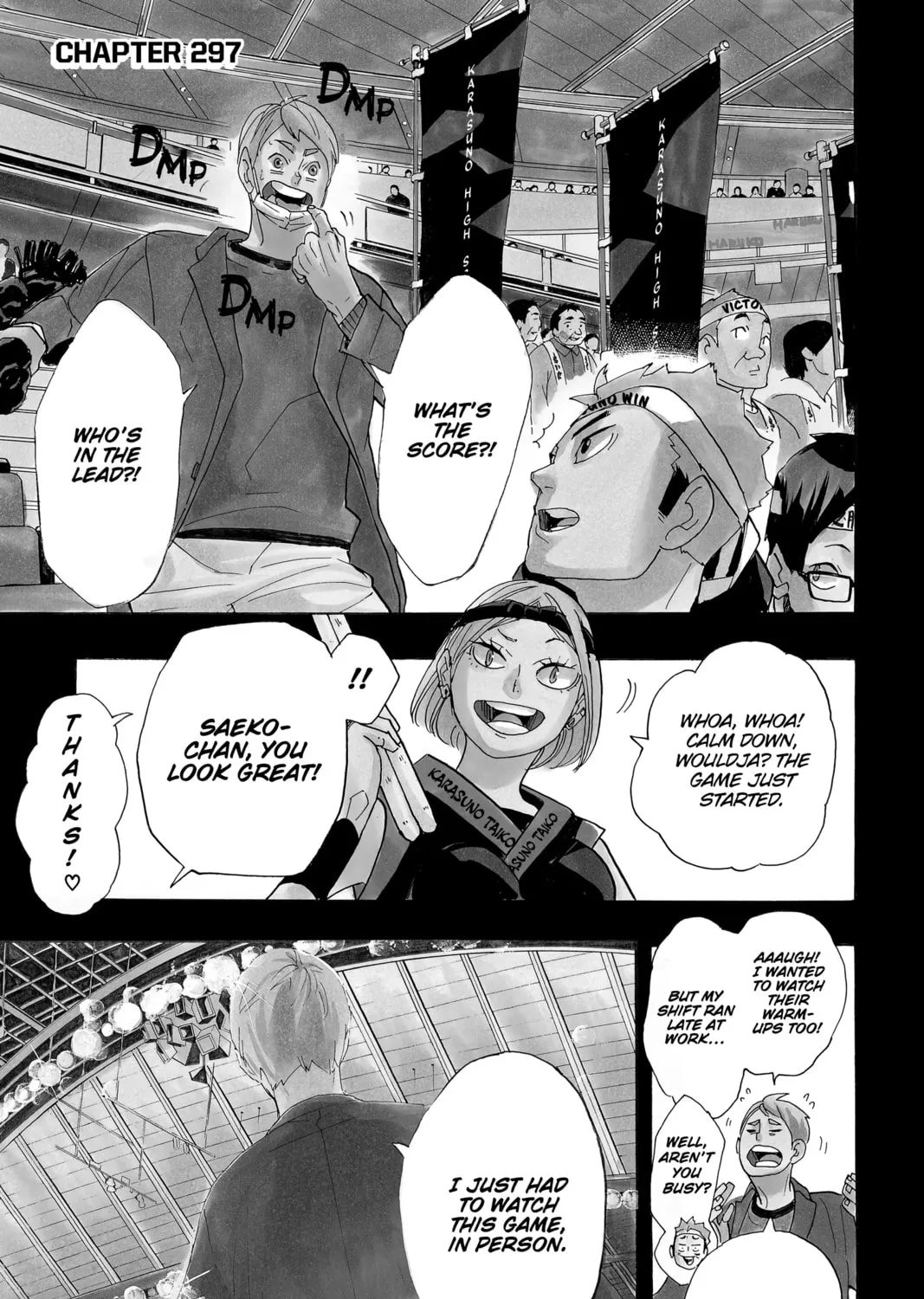 Read Haikyu!! chapter 297 image 0 on Lezhin