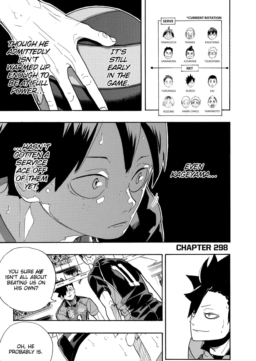 Read Haikyu!! chapter 298 image 0 on Lezhin