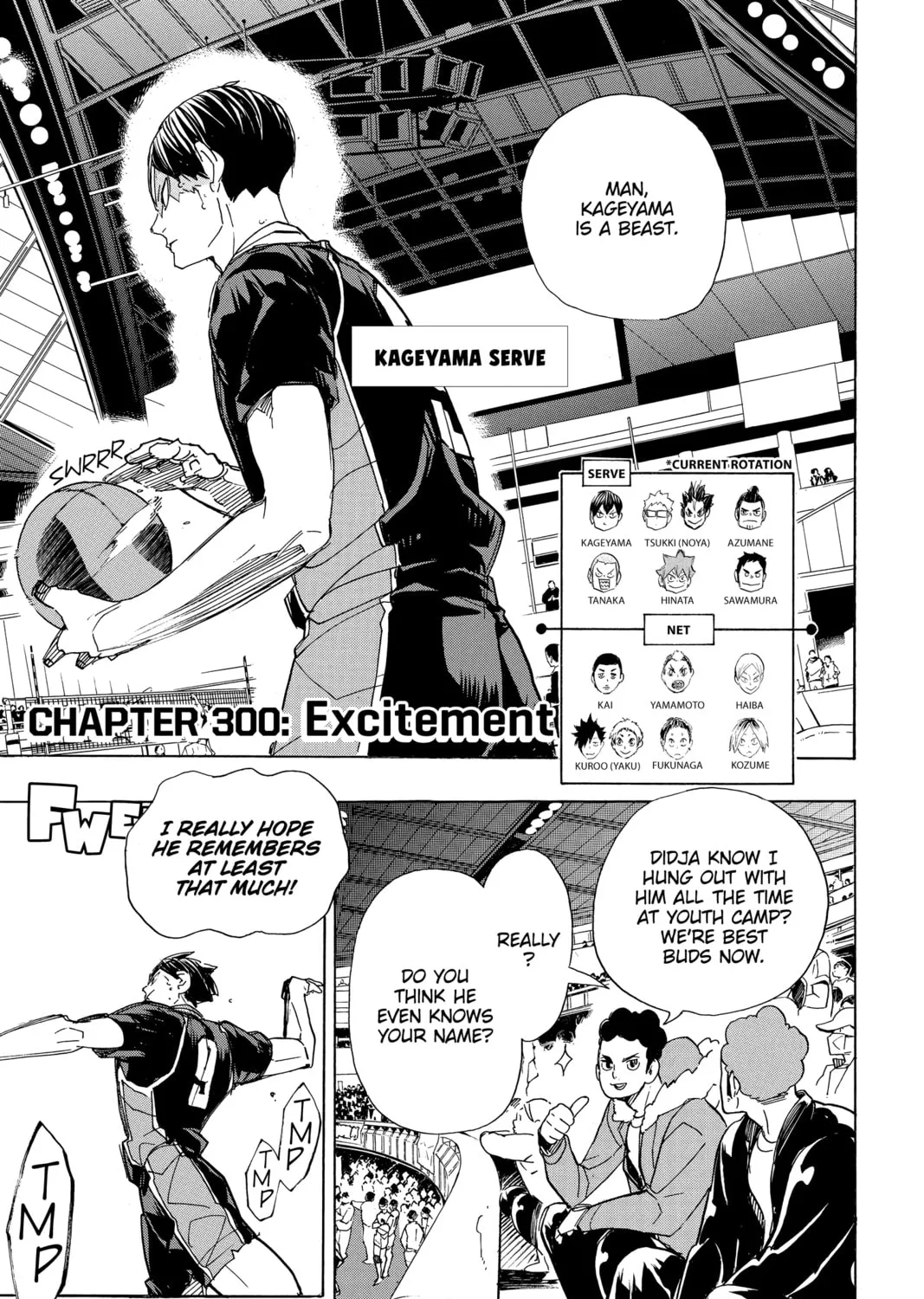 Read Haikyu!! chapter 300 image 0 on Lezhin