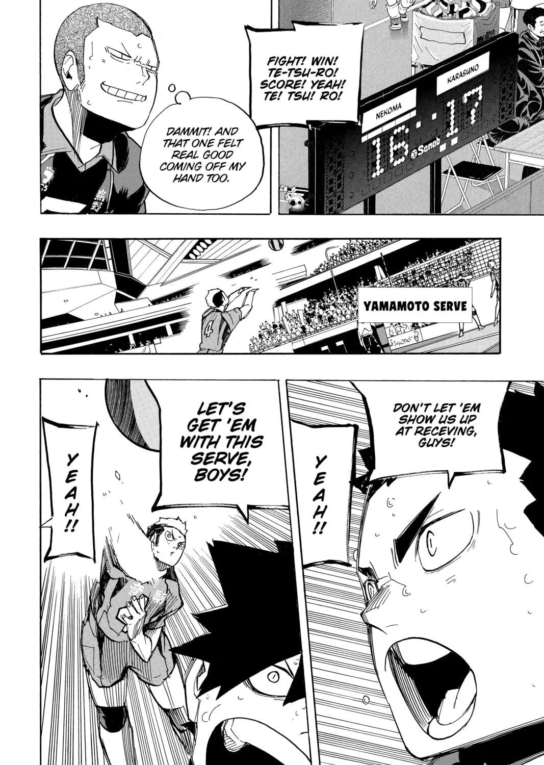 Read Haikyu!! chapter 300 image 10 on Lezhin