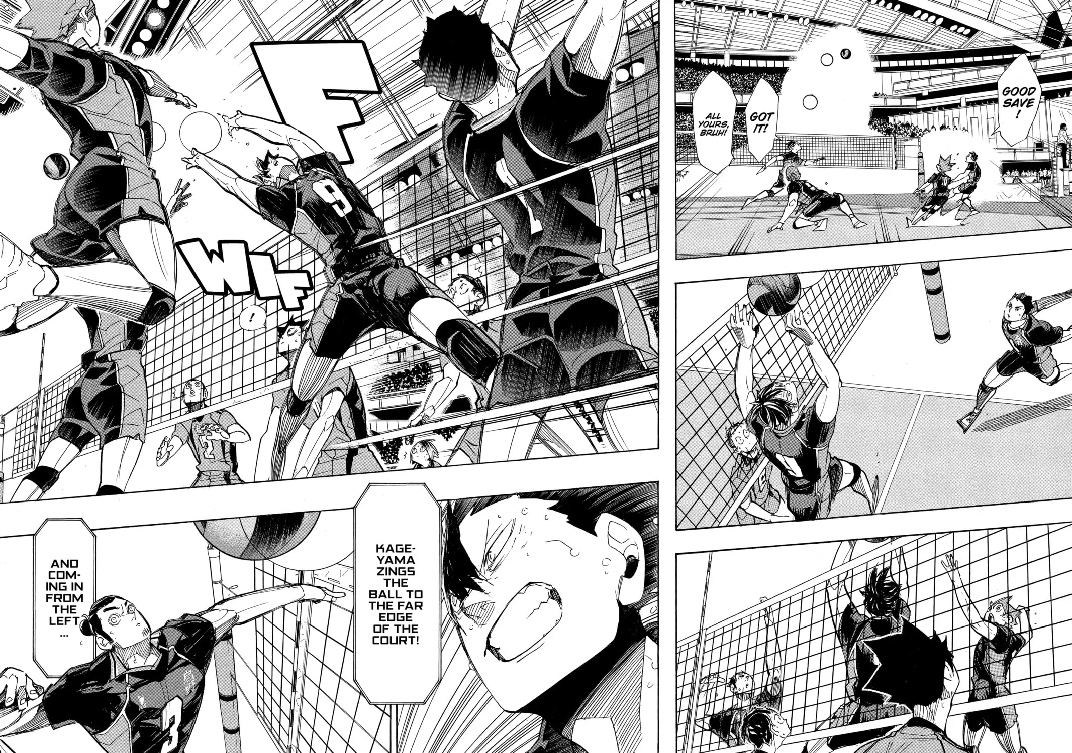 Read Haikyu!! chapter 300 image 22 on Lezhin