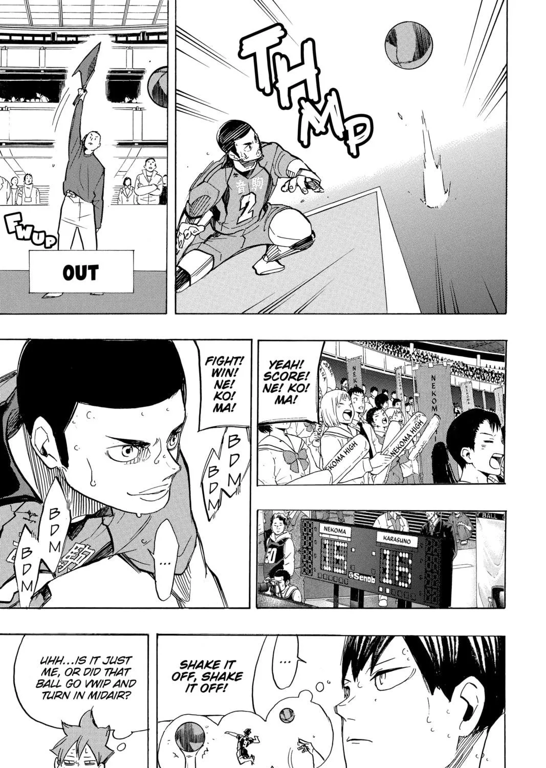 Read Haikyu!! chapter 300 image 4 on Lezhin