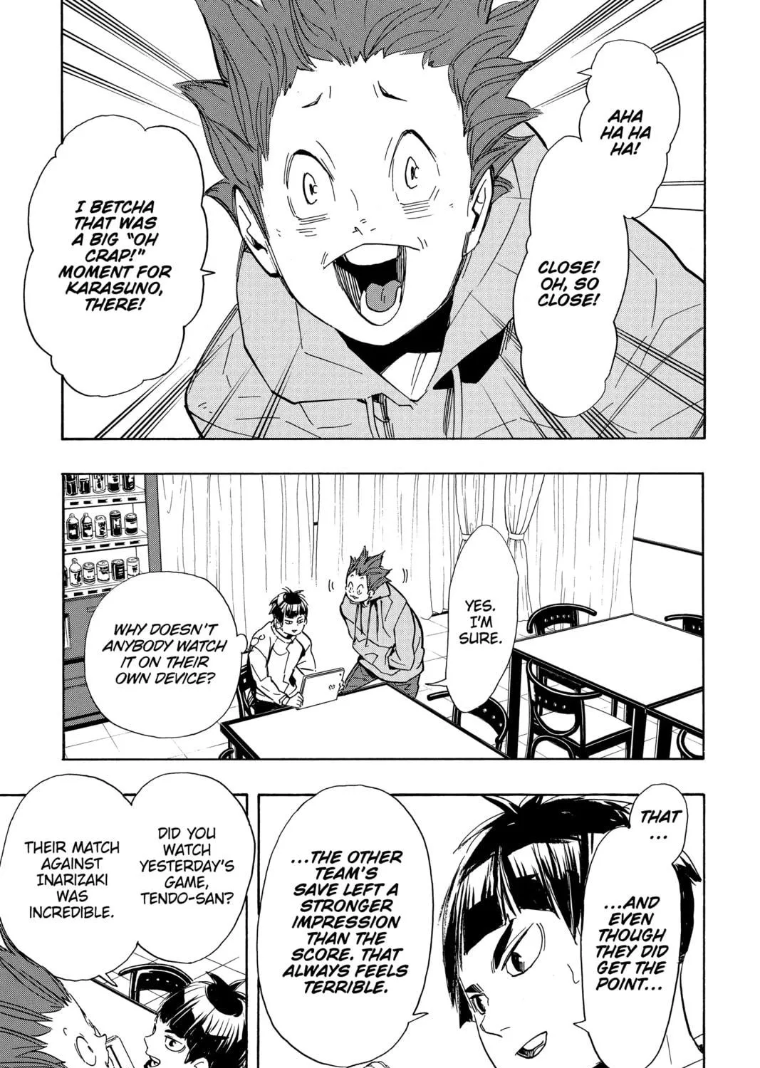 Read Haikyu!! chapter 301 image 4 on Lezhin