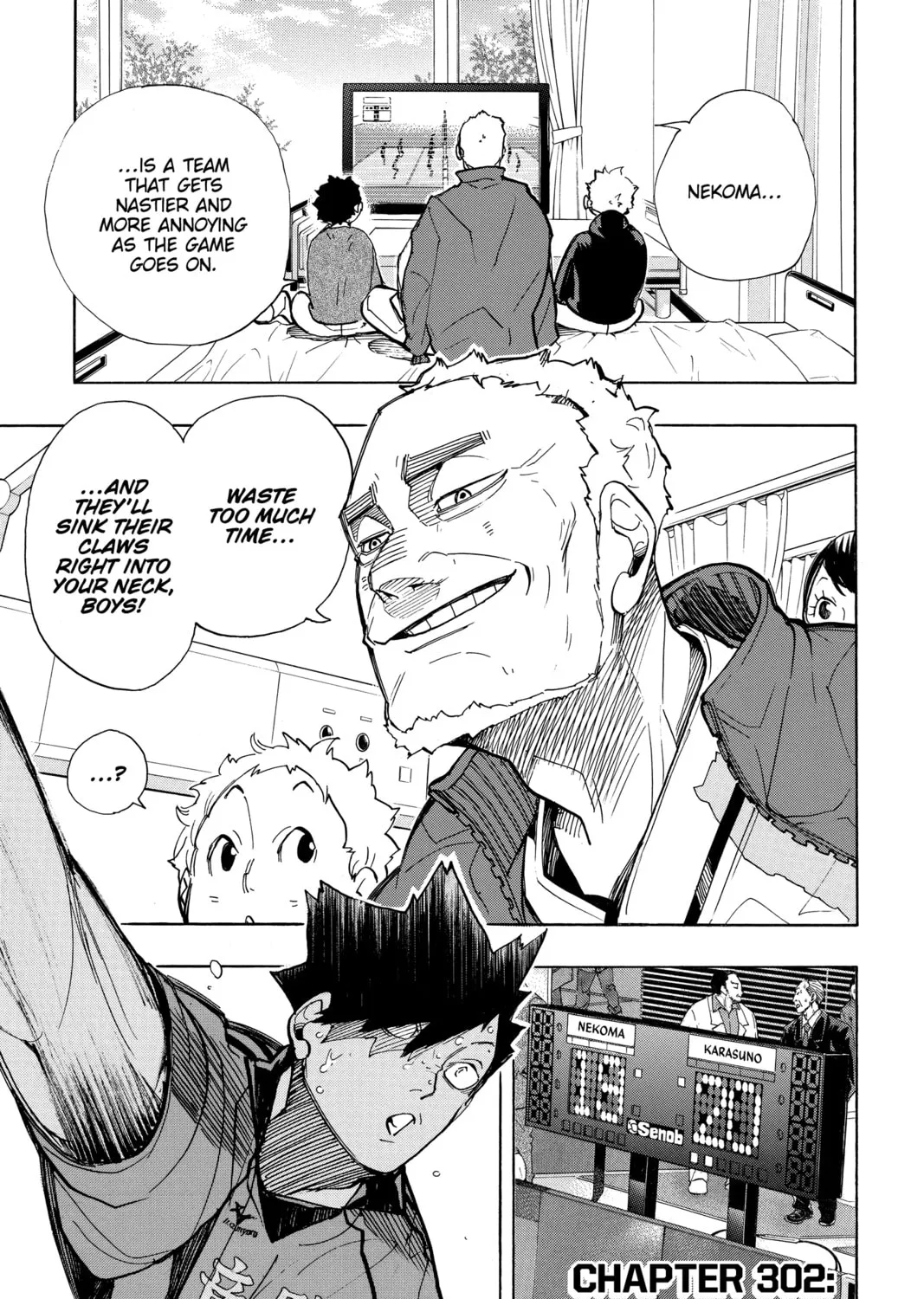Read Haikyu!! chapter 302 image 0 on Lezhin