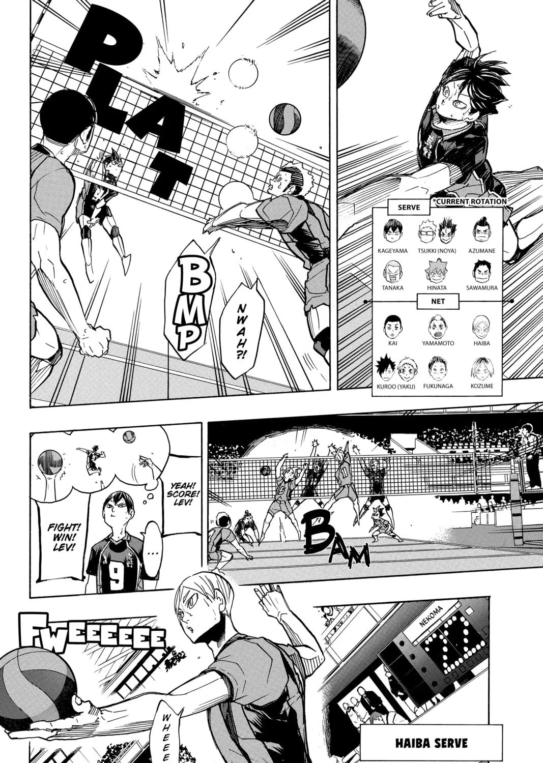 Read Haikyu!! chapter 302 image 14 on Lezhin