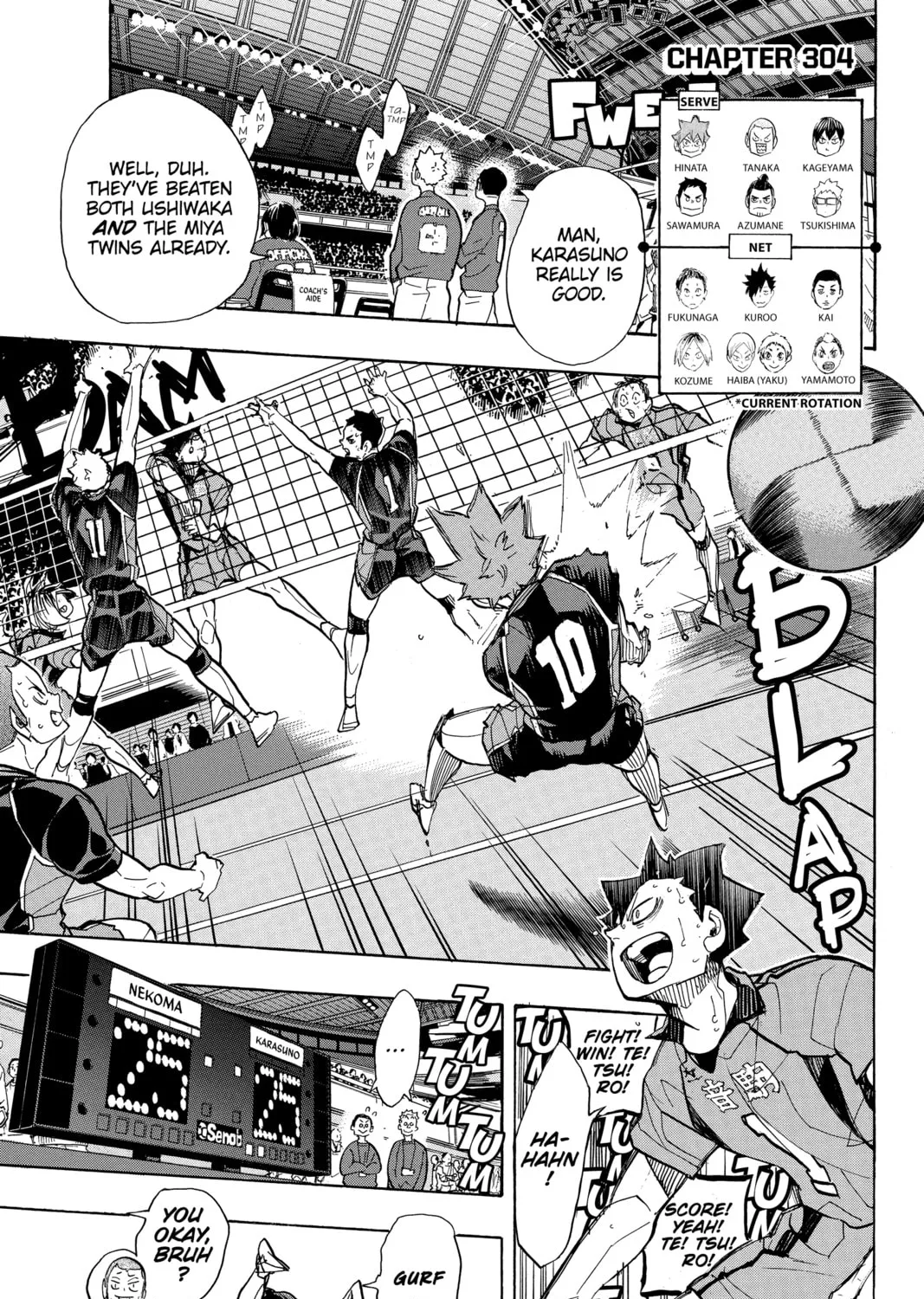 Read Haikyu!! chapter 304 image 0 on Lezhin