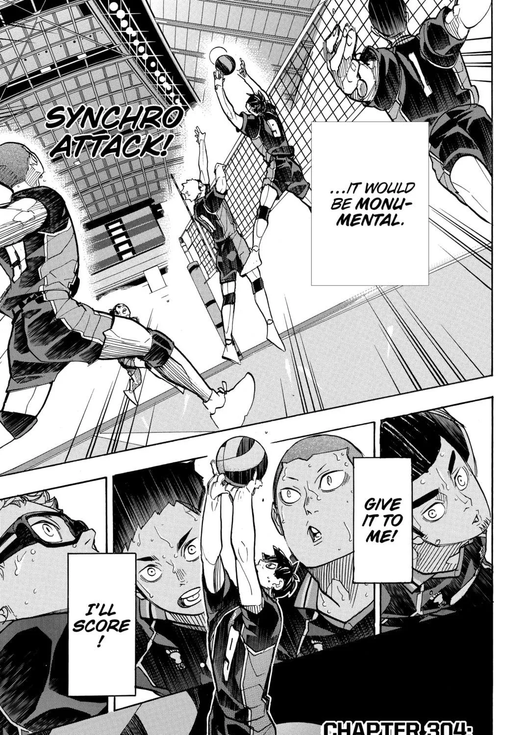 Read Haikyu!! chapter 304 image 4 on Lezhin