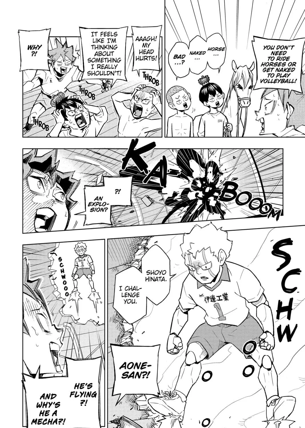 Read Haikyu!! chapter 305.5 image 4 on Lezhin