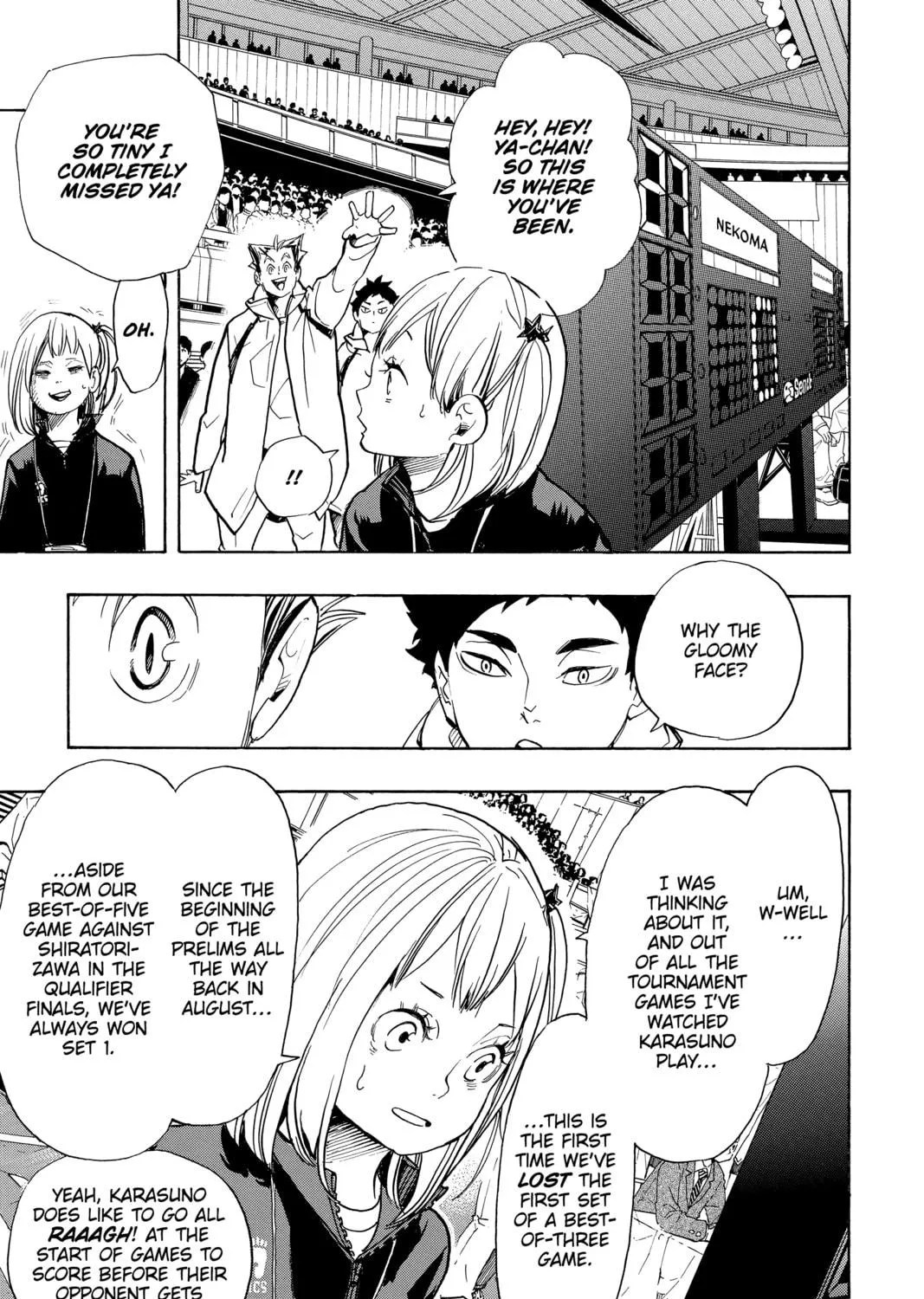 Read Haikyu!! chapter 306 image 4 on Lezhin