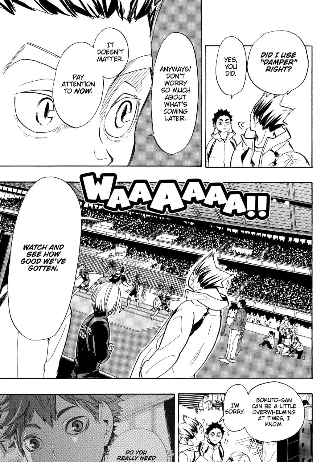 Read Haikyu!! chapter 306 image 8 on Lezhin