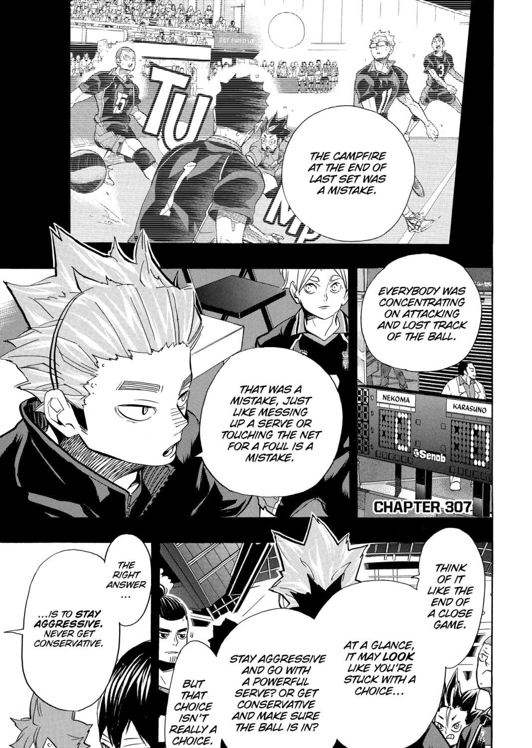 Read Haikyu!! chapter 307 image 0 on Lezhin