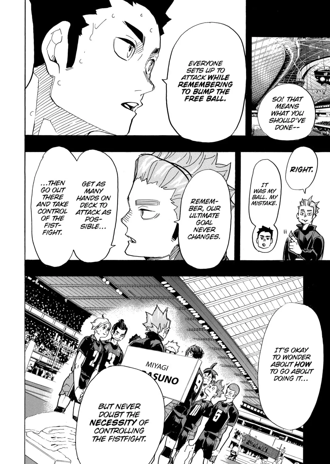 Read Haikyu!! chapter 307 image 2 on Lezhin