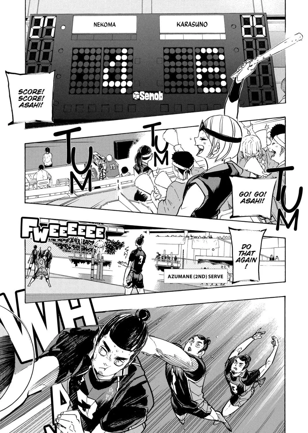 Read Haikyu!! chapter 307 image 4 on Lezhin