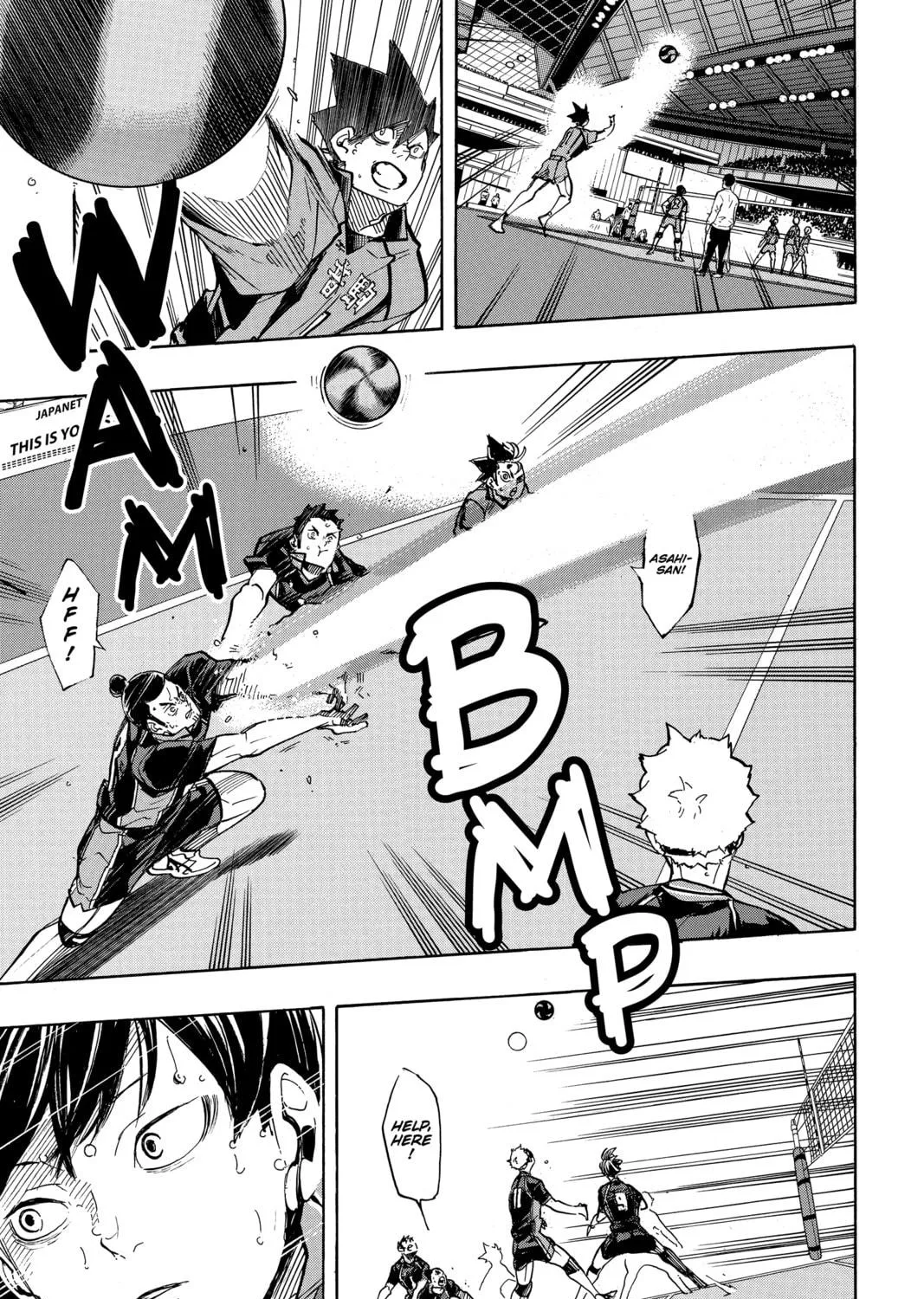 Read Haikyu!! chapter 307 image 8 on Lezhin
