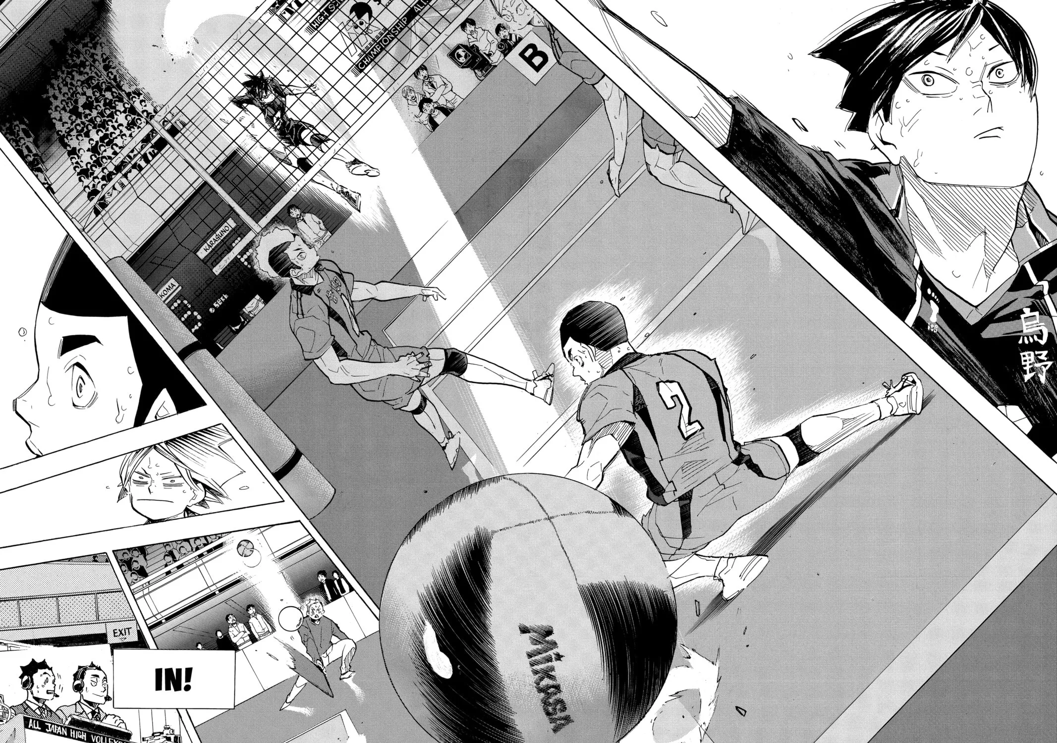 Read Haikyu!! chapter 308 image 16 on Lezhin