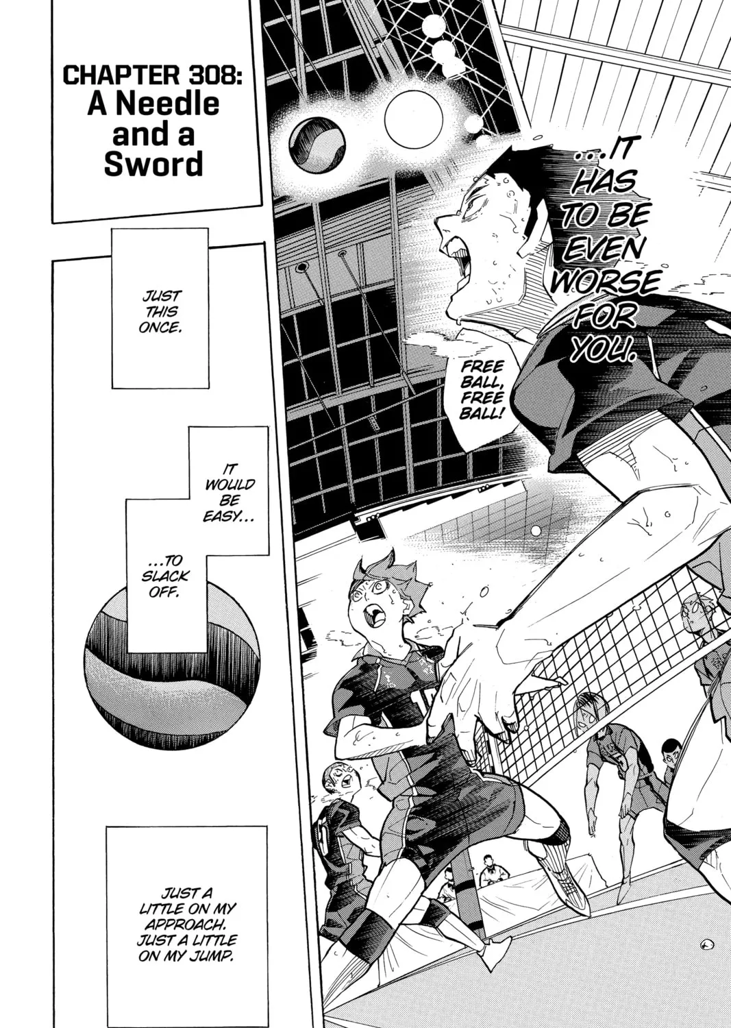 Read Haikyu!! chapter 308 image 2 on Lezhin