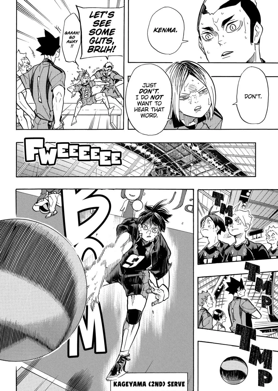 Read Haikyu!! chapter 308 image 22 on Lezhin