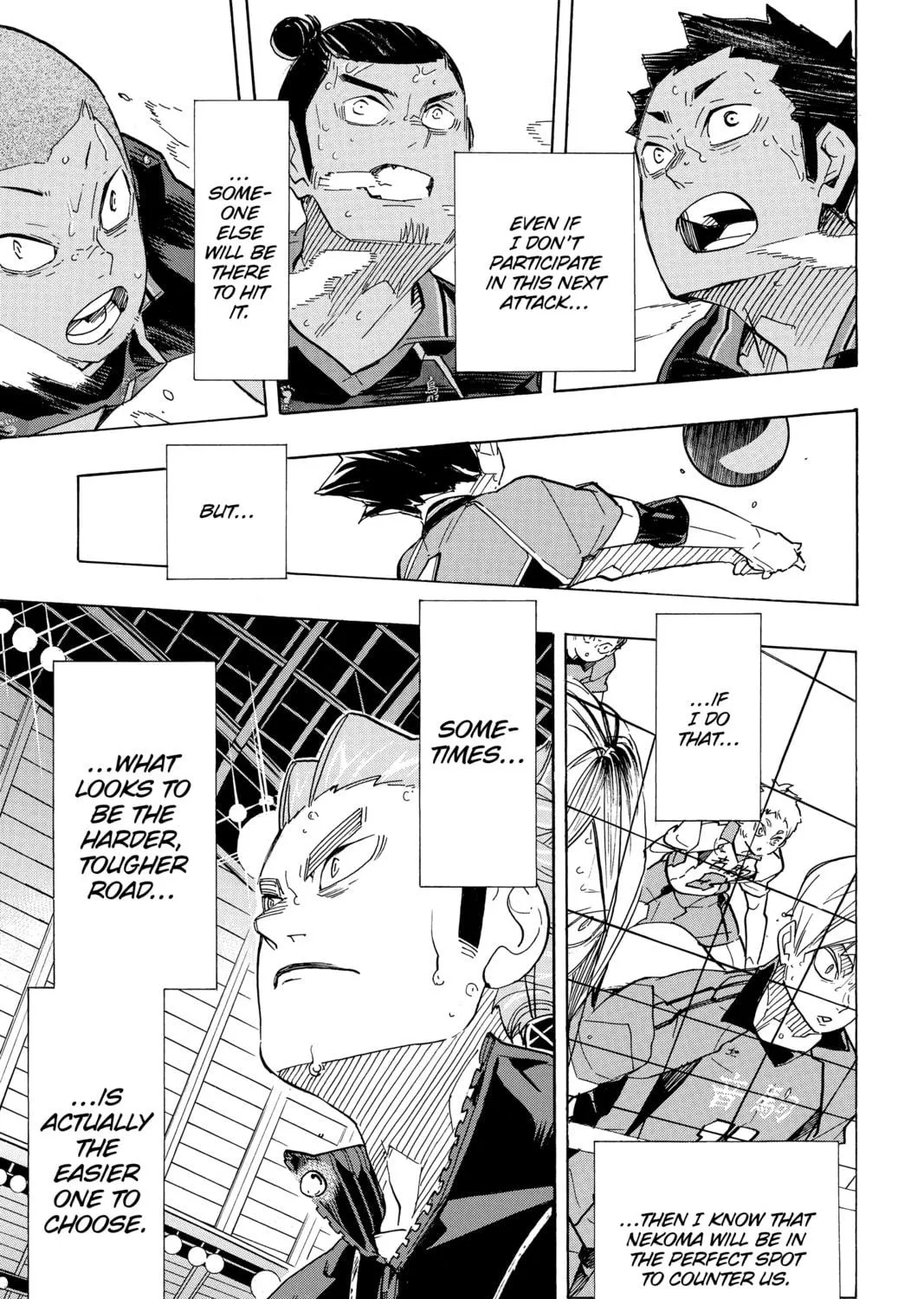 Read Haikyu!! chapter 308 image 4 on Lezhin