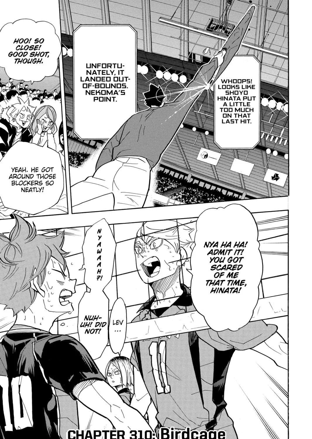 Read Haikyu!! chapter 310 image 0 on Lezhin