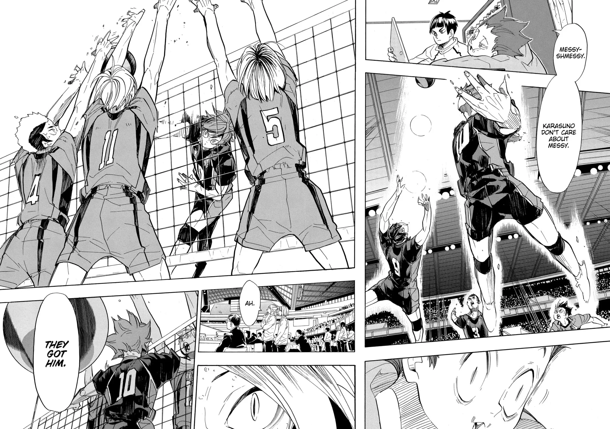 Read Haikyu!! chapter 310 image 10 on Lezhin