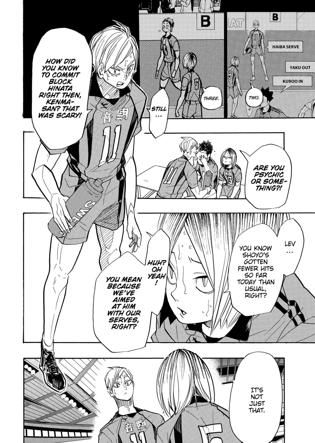 Read Haikyu!! chapter 310 image 20 on Lezhin