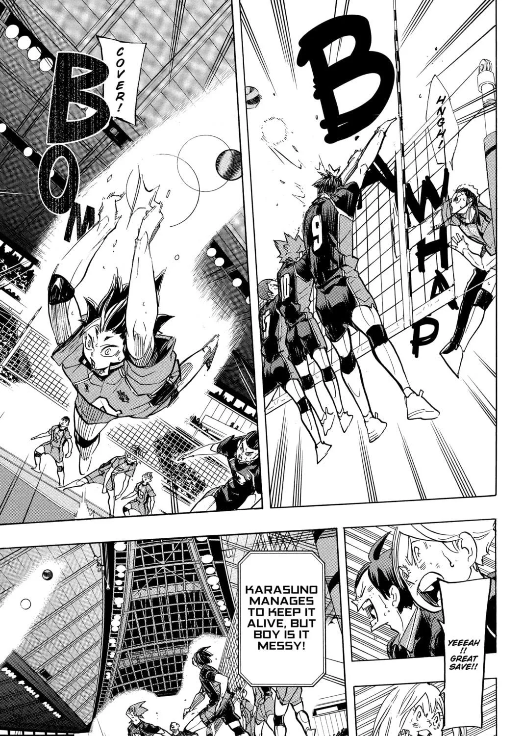 Read Haikyu!! chapter 310 image 8 on Lezhin