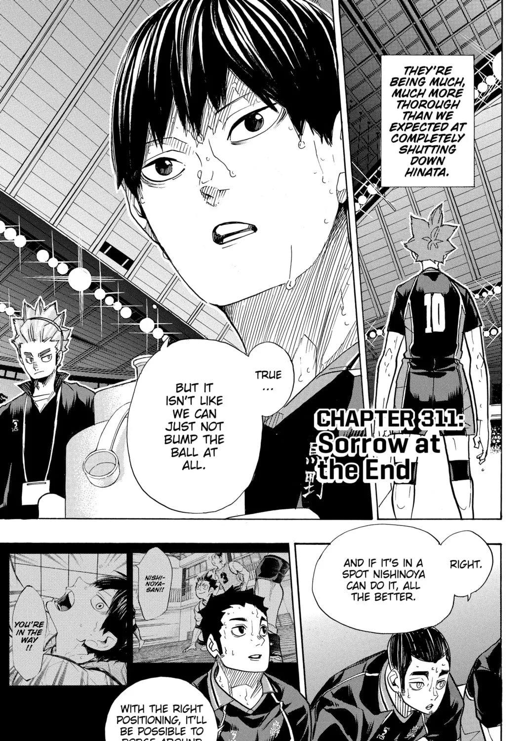 Read Haikyu!! chapter 311 image 0 on Lezhin