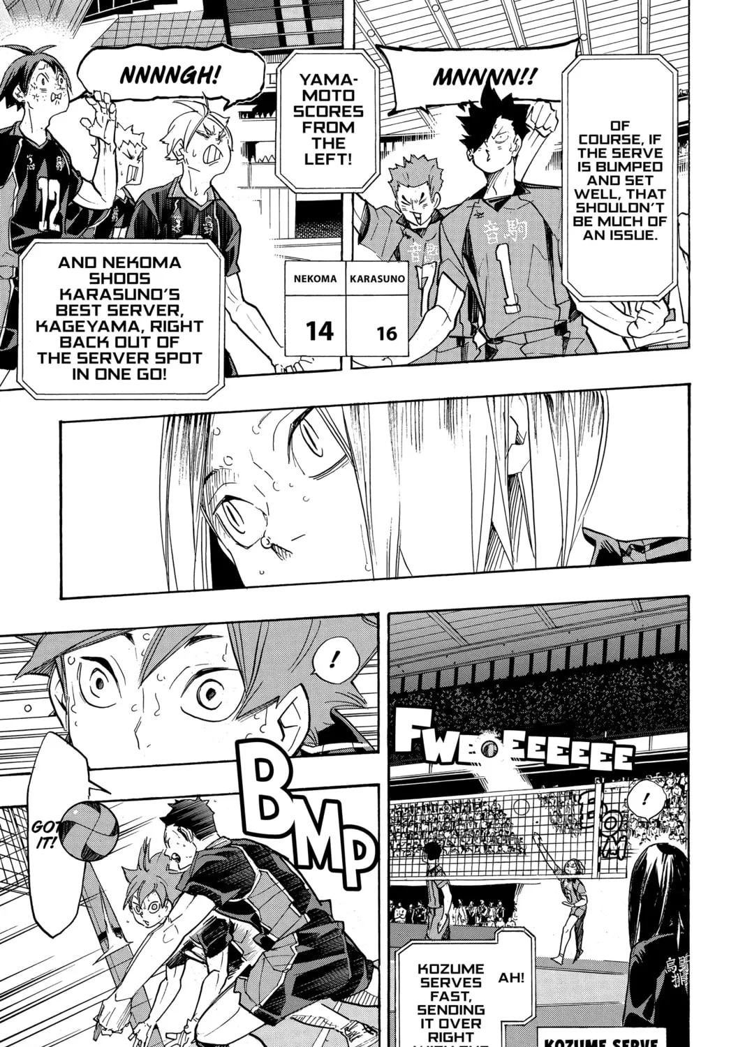 Read Haikyu!! chapter 311 image 12 on Lezhin
