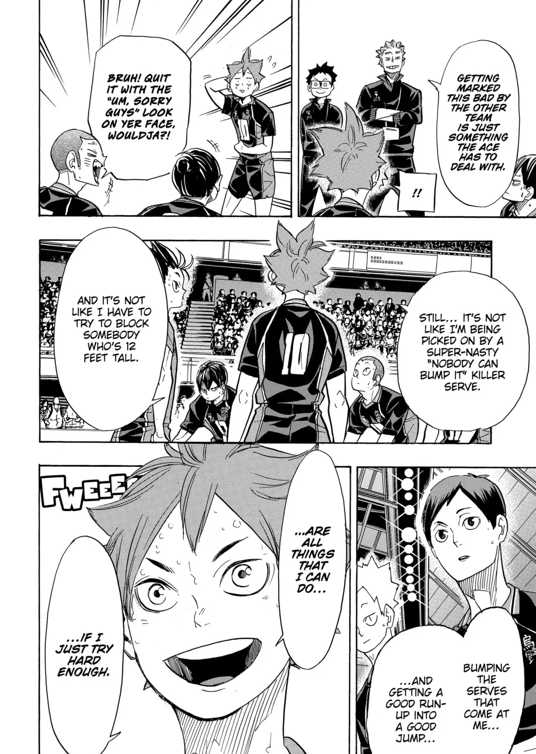 Read Haikyu!! chapter 311 image 2 on Lezhin