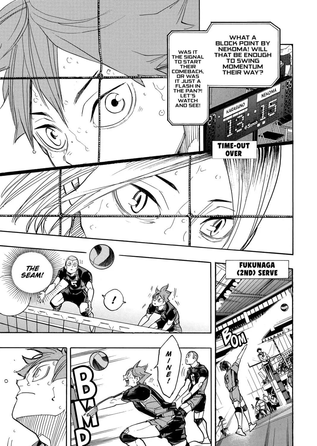 Read Haikyu!! chapter 311 image 4 on Lezhin