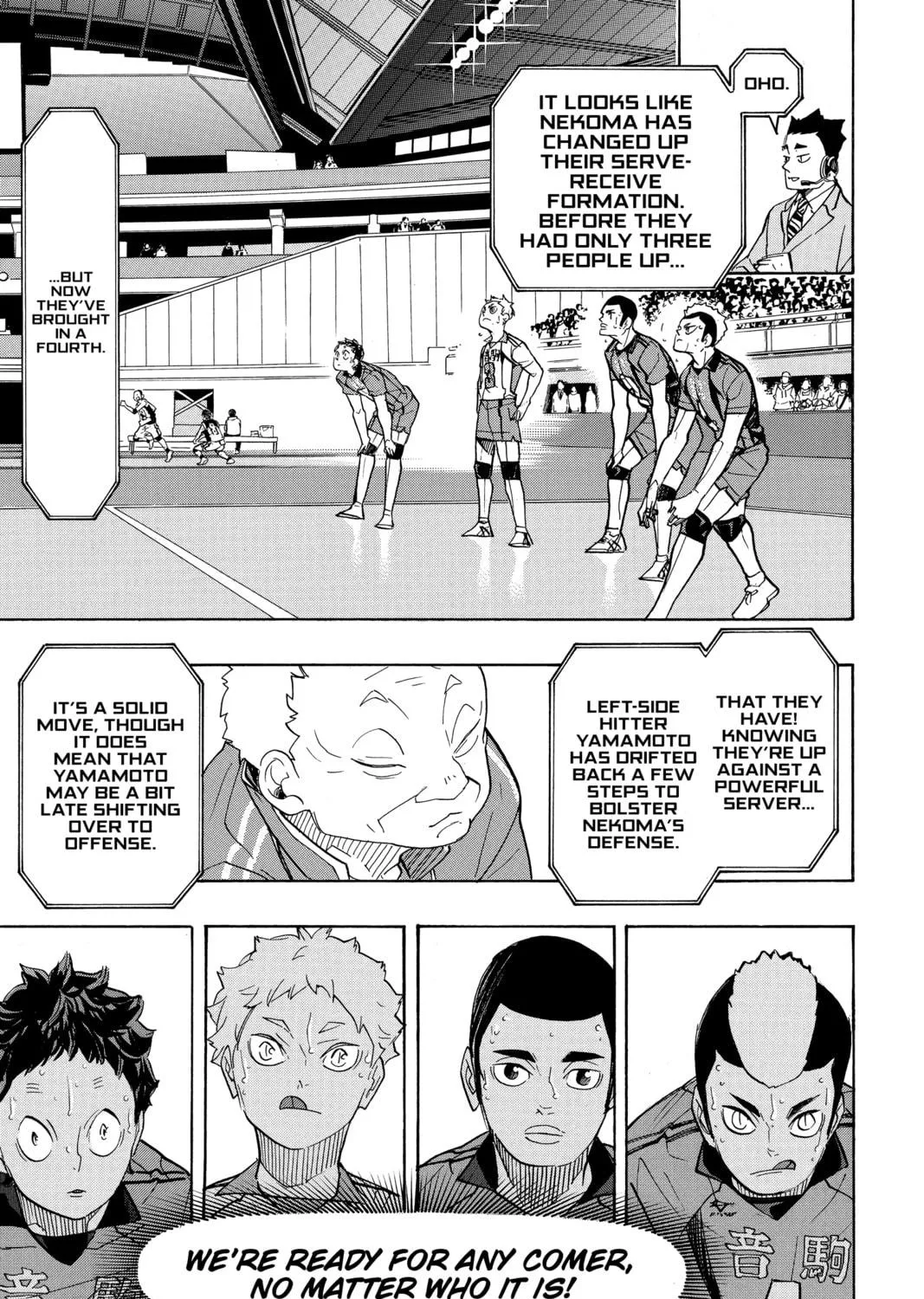 Read Haikyu!! chapter 311 image 8 on Lezhin
