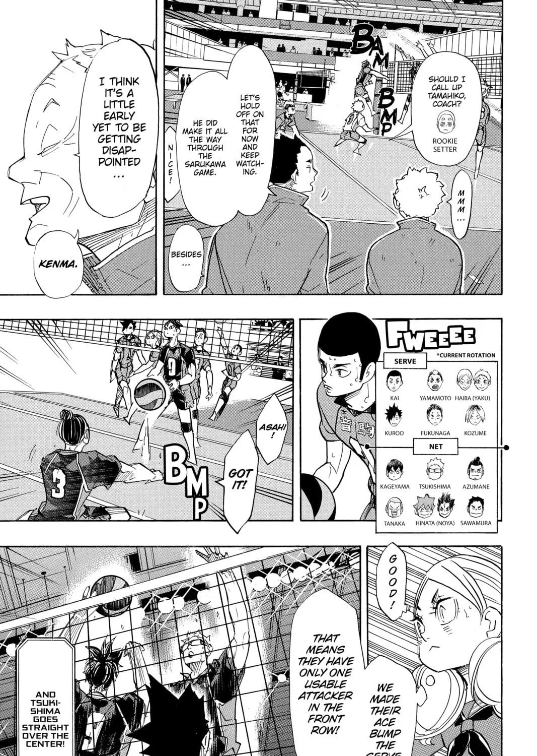 Read Haikyu!! chapter 312 image 16 on Lezhin