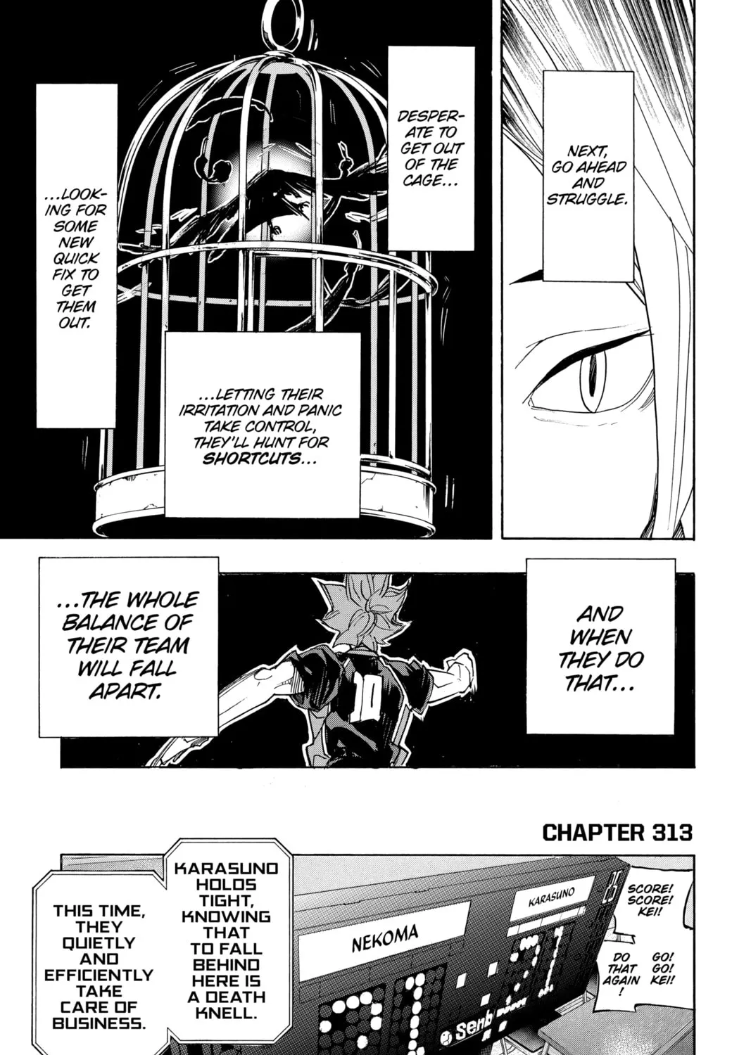 Read Haikyu!! chapter 313 image 0 on Lezhin