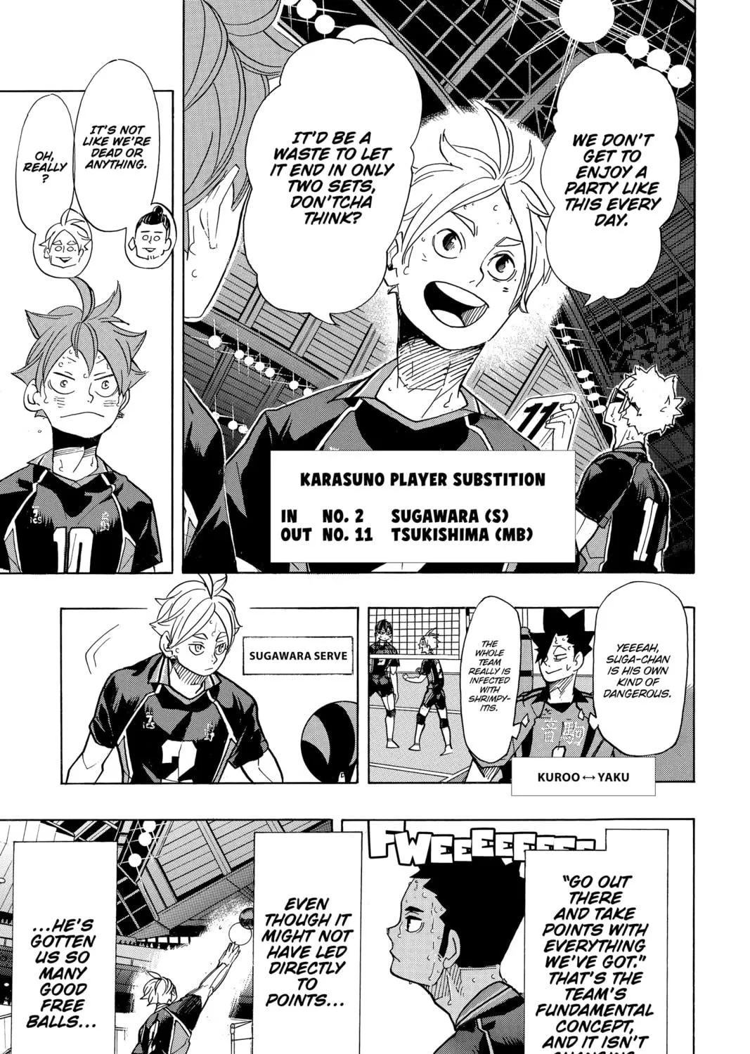 Read Haikyu!! chapter 313 image 4 on Lezhin