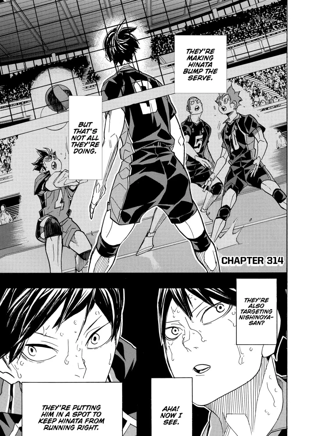 Read Haikyu!! chapter 314 image 0 on Lezhin