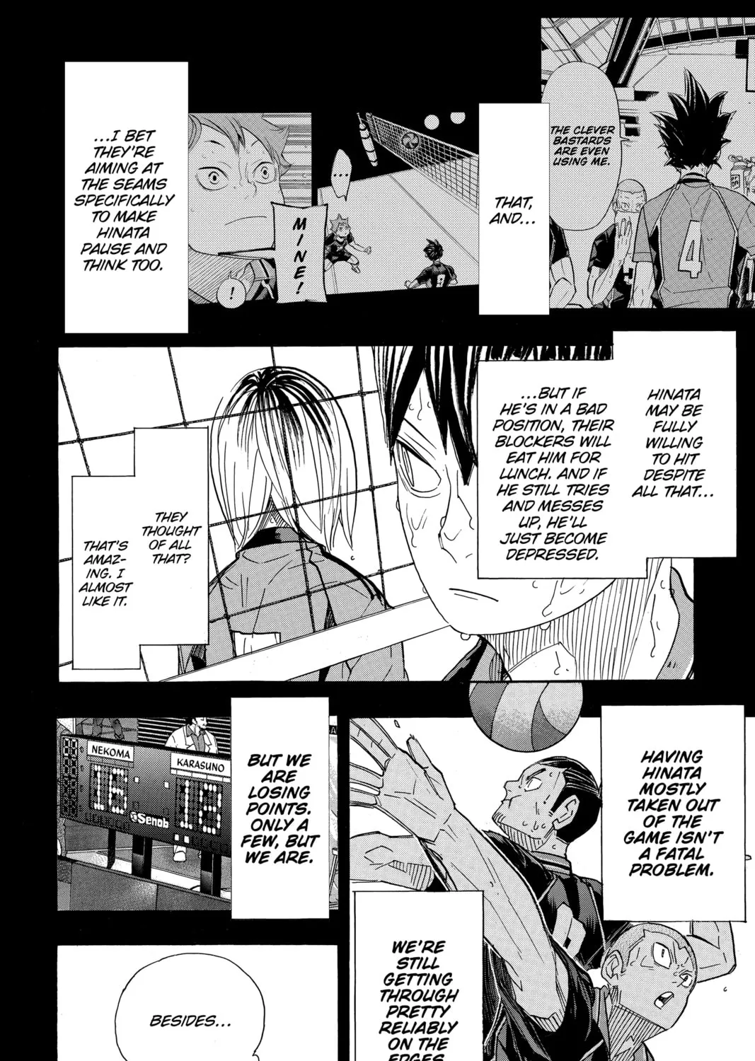 Read Haikyu!! chapter 314 image 2 on Lezhin