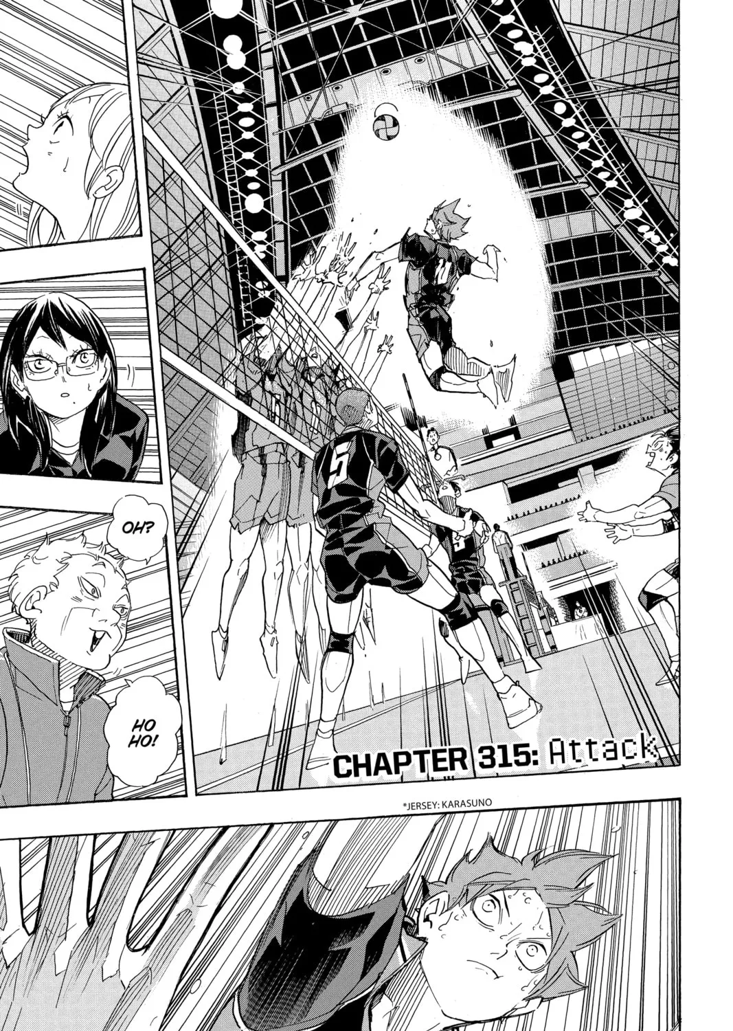 Read Haikyu!! chapter 315 image 0 on Lezhin