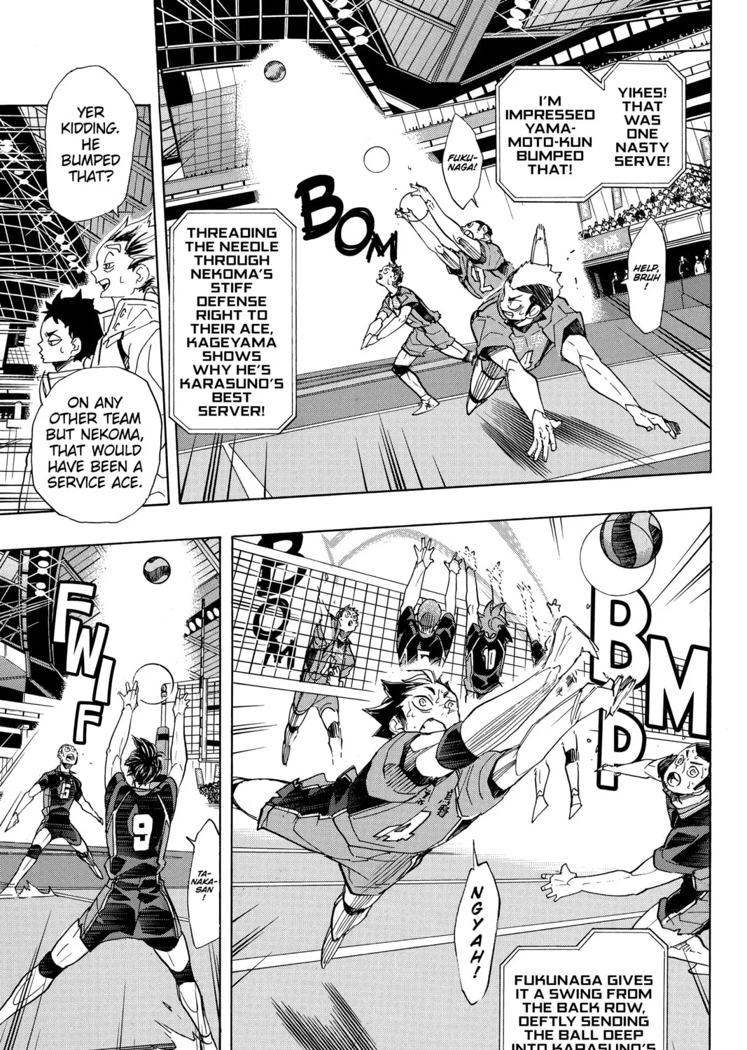 Read Haikyu!! chapter 315 image 6 on Lezhin