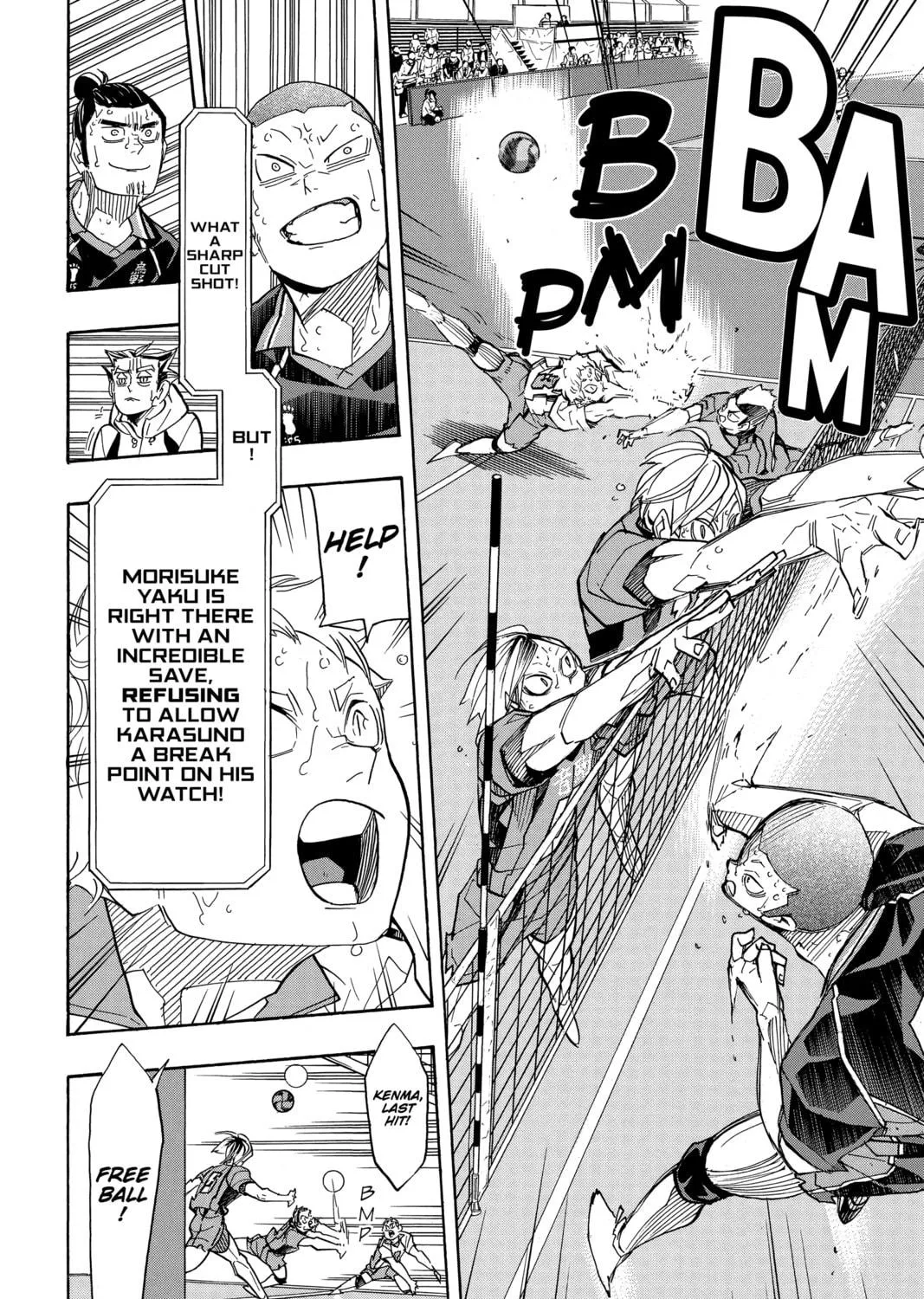Read Haikyu!! chapter 315 image 8 on Lezhin